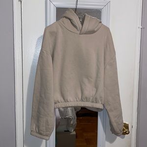 Zara cropped hoodie
